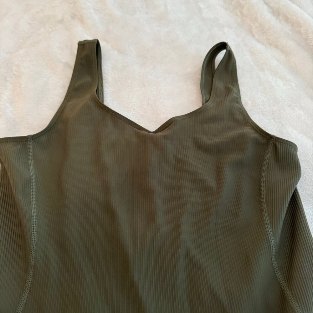 Maacie NWT Olive Green Jumpsuit/Romper Pregnancy Shapewear Size M - Picture 4 of 11